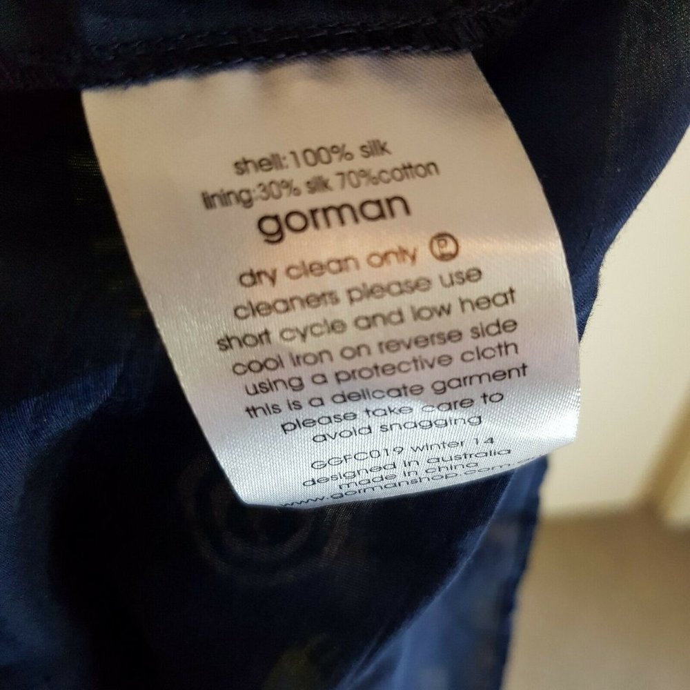 Blue Gorman eyes spring casual sleeveless dress 12 - Picture 5 of 5